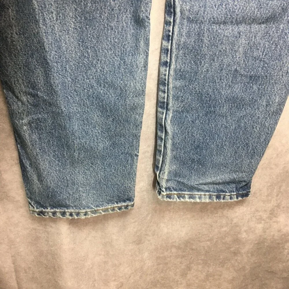 Wrangler FR Riggs Men Jeans Blue size 42x32 Workwear Denim Flame Resistant Pants
